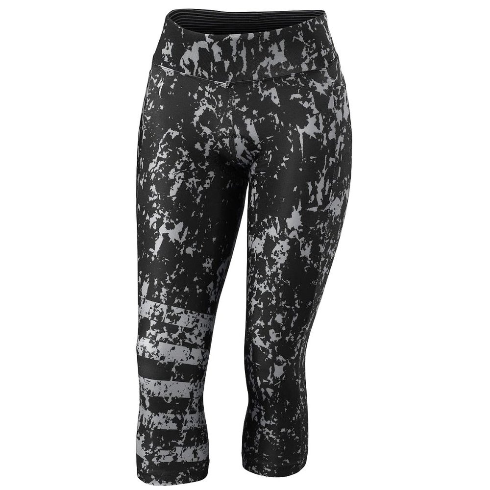 Specialized UPF Shasta legging B&W stripe glitch dither bikercore pant Small S